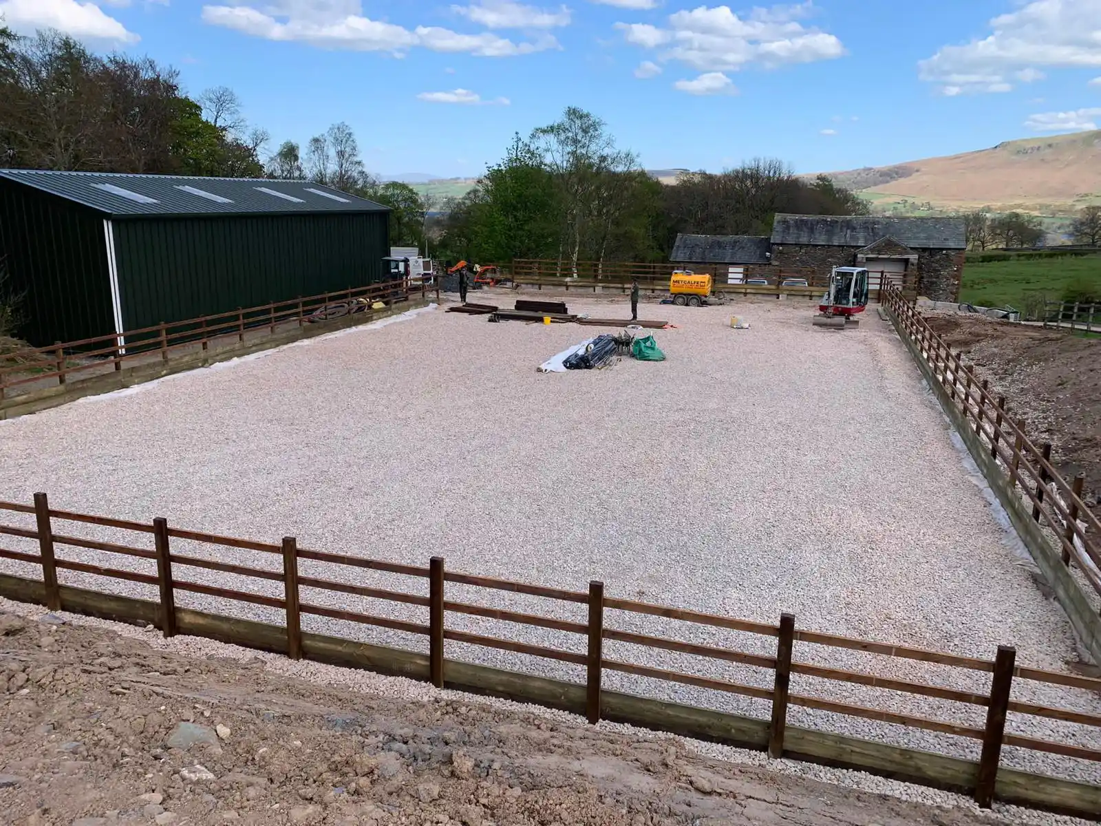 equestrian fencing services in cumbria